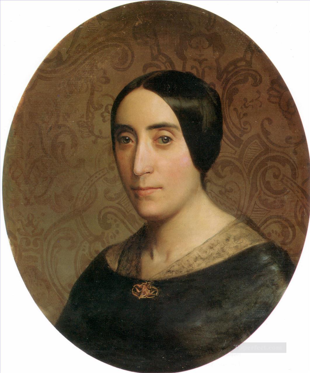A Portrait of Amelina Dufaud Bouguereau Realism William Adolphe Bouguereau Oil Paintings